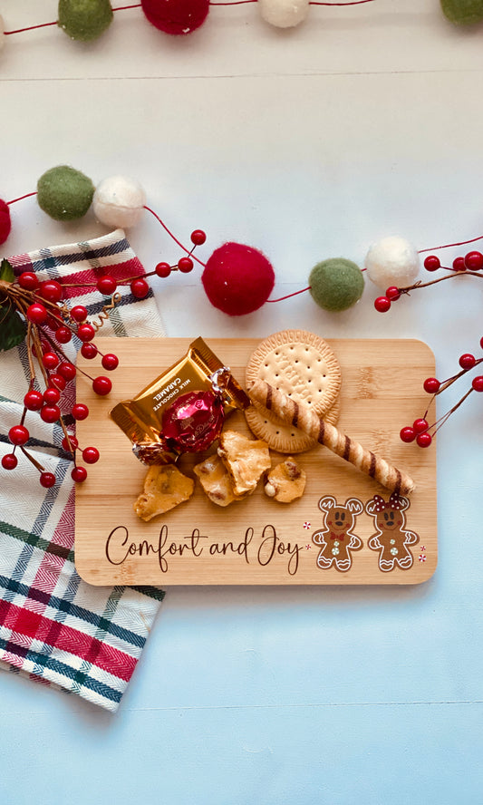 Mini Snack tray winter