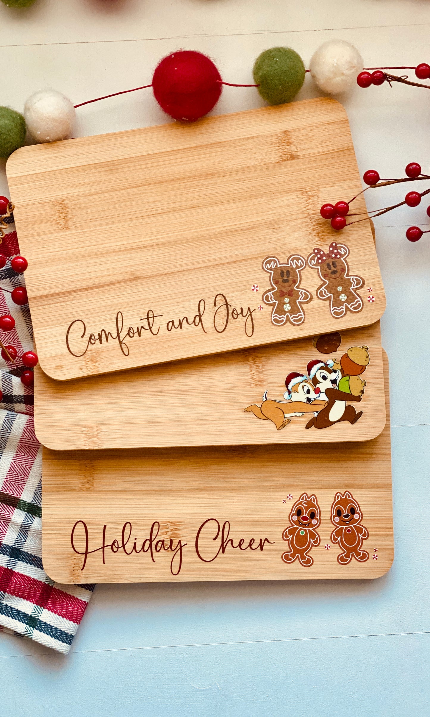 Mini Snack tray winter